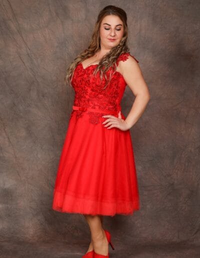 Plus size/Molett menyecske ruha 430